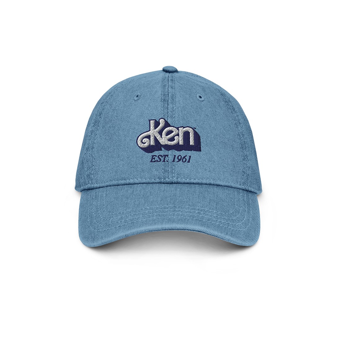 LV Women Leather Accent Denim Mini Skirt – Image 3